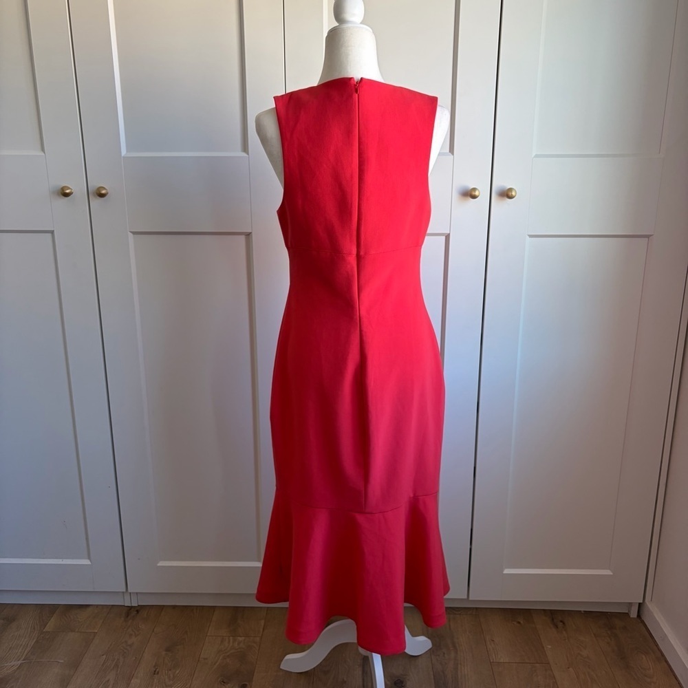 Likely Elegant Red Sleeveless Midi Dress | 10 - Picture 5 of 11